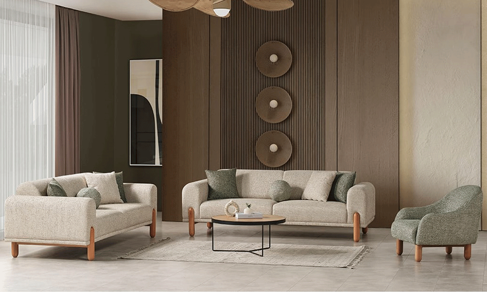 5 BOHEM SOFA SET - Görsel 1